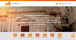 Desktop Screenshot of barnastudentsplace.com